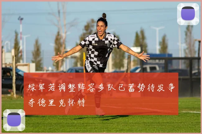 绿军若调整阵容多队已蓄势待发争夺德里克怀特